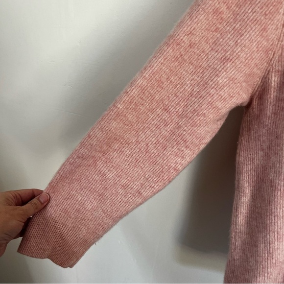 Calme x Johnny Was Ribbed Cashmere Pullover Sweater - Picture 5 of 10